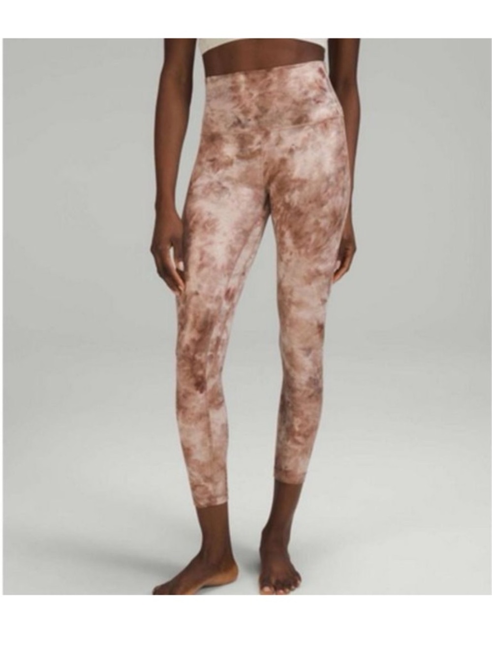 Lululemon Align Shine Diamond Dye Shell Cacao Foil